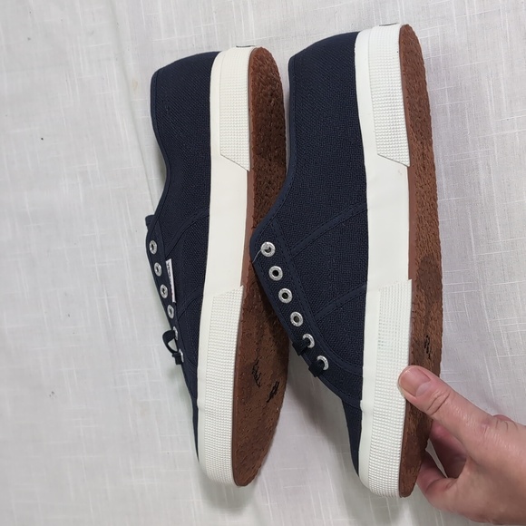 Superga sneaker shoes 2750 Cotu Classic, Navy blue, men 's Size 13, NWT - Picture 6 of 12